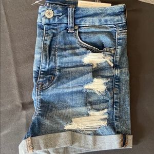 American Eagle Curvy Hi-Rise Jean Shorts
